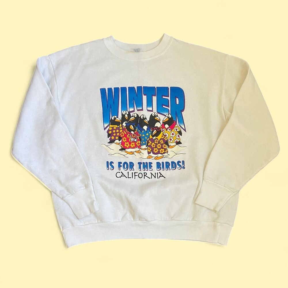 Vintage 90s Women's multi Sweatshirt